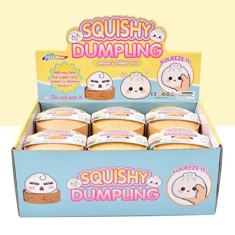 3 pcs Glitter Dumpling Glitter Dumpling Squishy